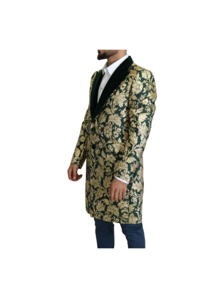 Płaszcz żakardowy szyfonowy Dolce And Gabbana