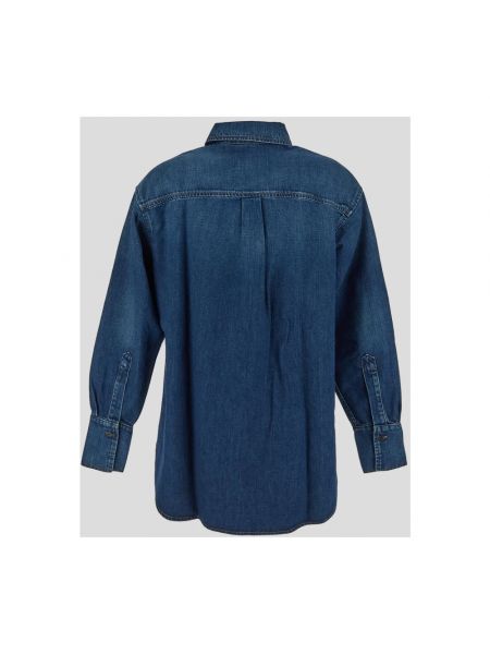 Camisa vaquera de algodón Closed azul
