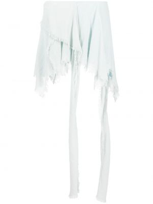 Drapované asymetrické mini sukně Acne Studios