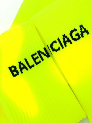 Skarpety Balenciaga żółte
