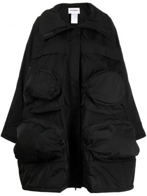 Παλτό με φερμουάρ με τσέπες Melitta Baumeister μαύρο