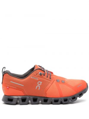 Sneakers impermeabili On Running arancione
