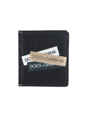 Portfel skórzany Dolce & Gabbana Pre-owned czarny