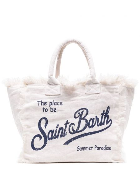 Lininė paplūdimio krepšys Mc2 Saint Barth