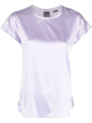 Seiden t-shirt Pinko lila