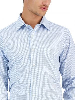 Клетчатая рубашка Brooks Brothers синяя