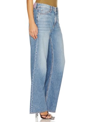 Straight fit jean pantolon Rag & Bone mavi