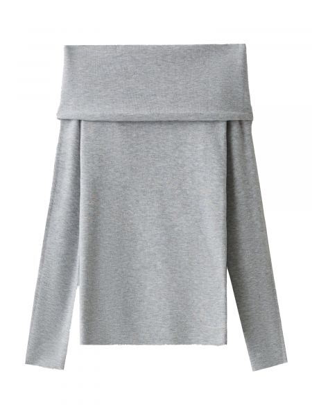 Pullover Bershka grå