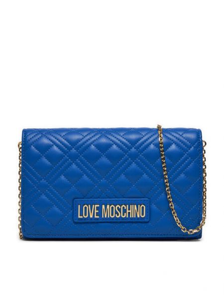 Estélyi táska Love Moschino kék
