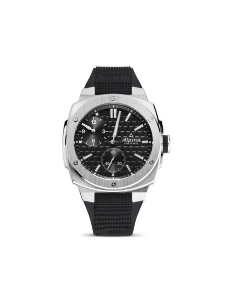 Armbanduhr Alpina schwarz