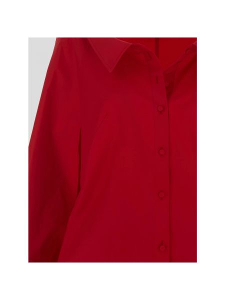 Blusa de algodón Valentino rojo