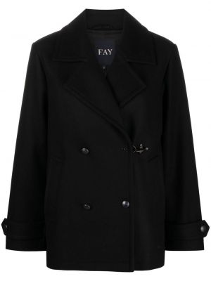 Kabát Fay fekete