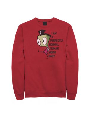 Флисовый пуловер Nickelodeon красный