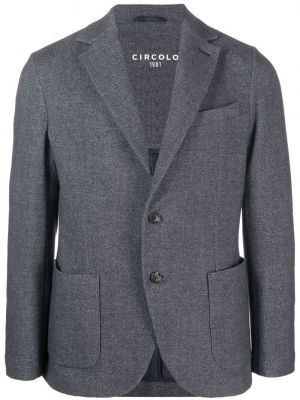 Lang blazer Circolo 1901 blå