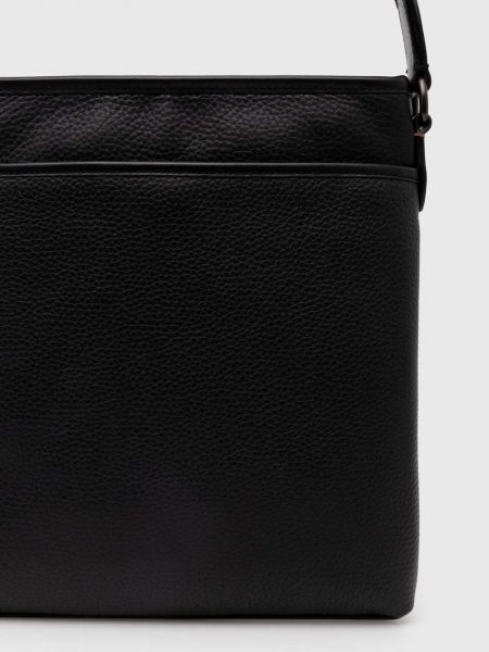 Kožená taška Coach černá