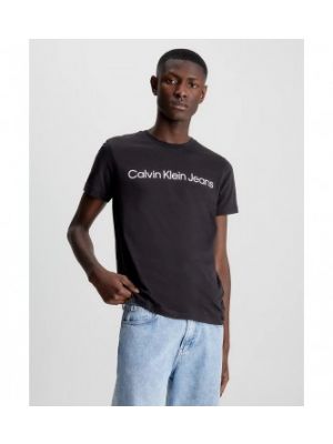 T-shirt slim Calvin Klein Jeans noir