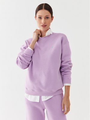 Sweat zippé Polo Ralph Lauren violet