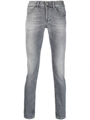 Jeans skinny taille basse Dondup gris