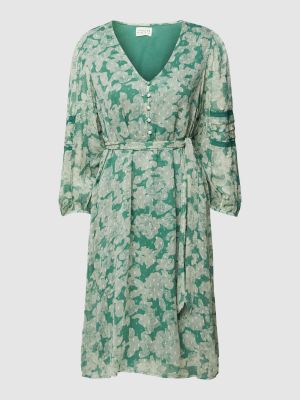 Sukienka na ramiączkach z wiskozy Atelier Reve zielony