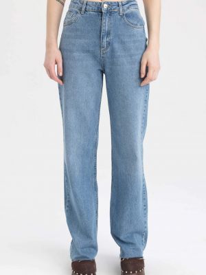 Voľné džínsy Defacto modrá