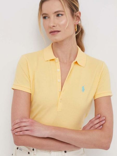 Желтое поло Polo Ralph Lauren
