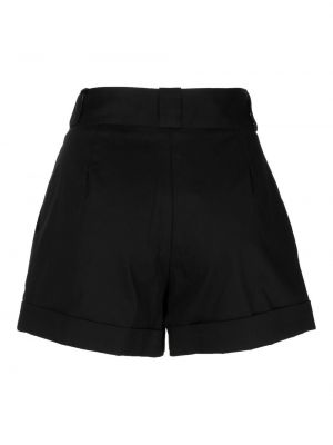 Shorts taille haute en coton Vivetta noir
