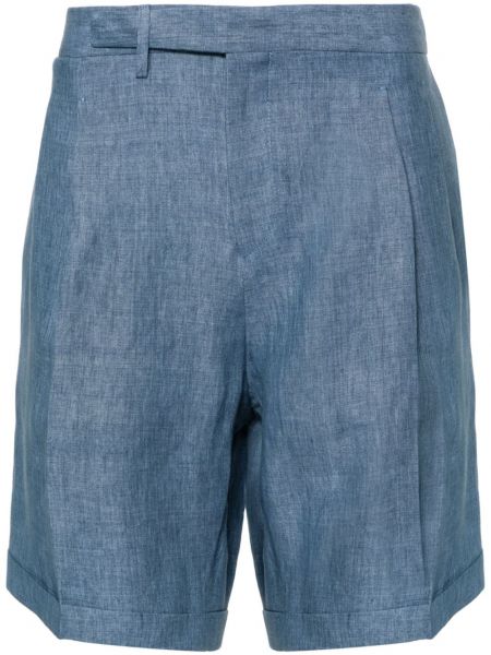 Bermudas en lin Briglia 1949 bleu