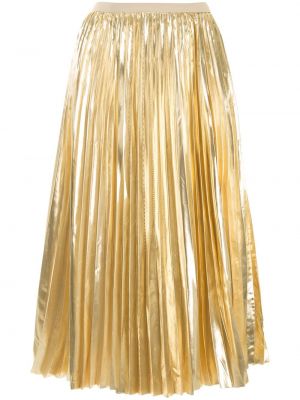 Falda Proenza Schouler dorado