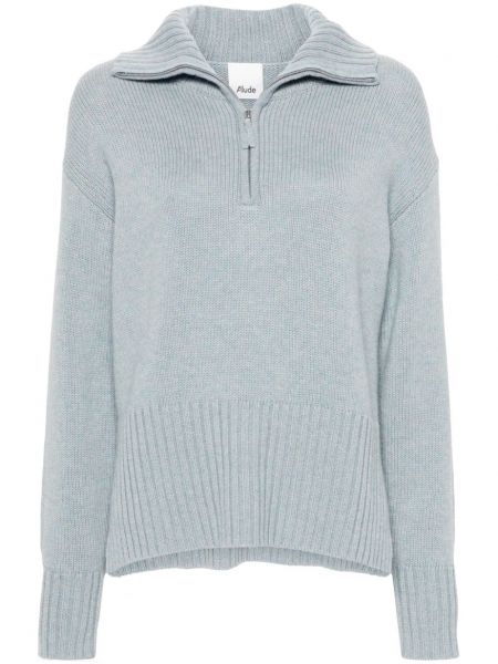 Kort sweater Allude blå