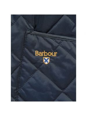 Pikowana kurtka Barbour niebieska