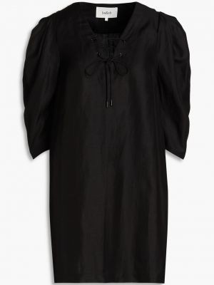 Платье мини на шнуровке Ba&sh черное