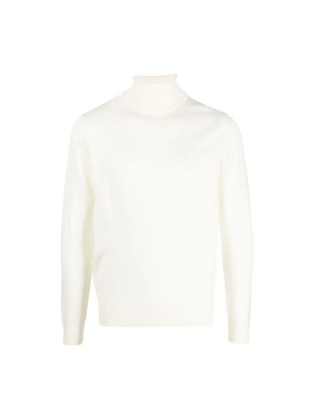 Sweter Roberto Collina biały