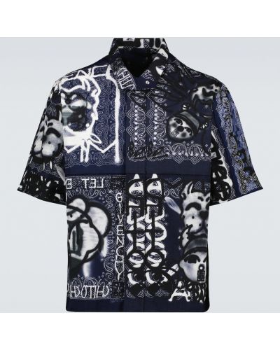 Camicia di cotone con stampa Givenchy