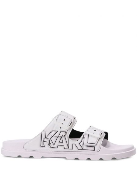 Ниски обувки Karl Lagerfeld бяло