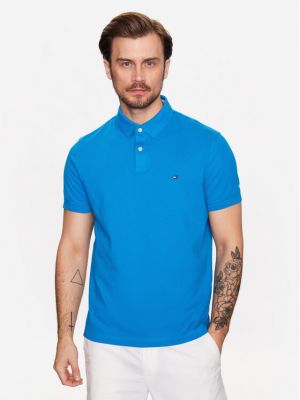 Polo marškinėliai Tommy Hilfiger mėlyna