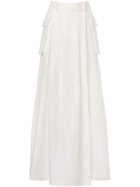 Suknja Alberta Ferretti bijela