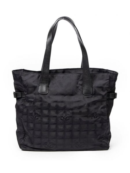 Cestovní taška Chanel Pre-owned černá