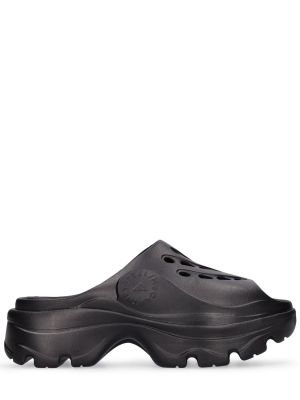 Sandále na platforme Adidas By Stella Mccartney čierna