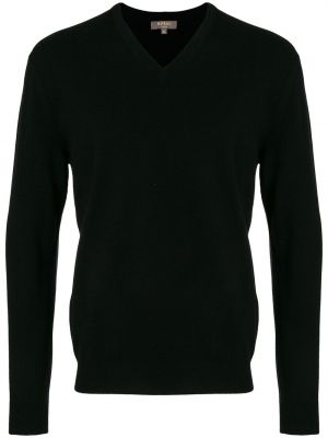 Jersey de cachemir de tela jersey N.peal negro