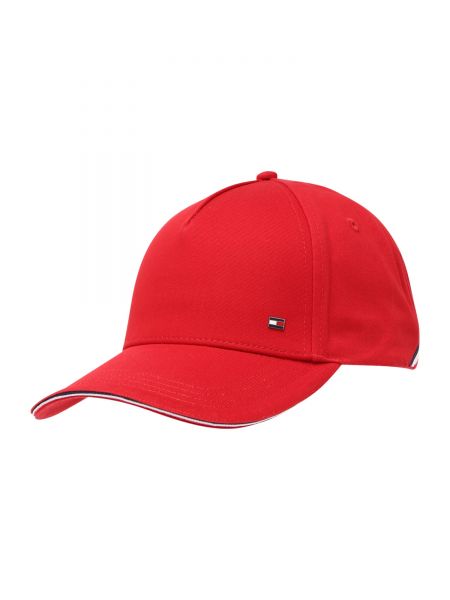 Kepurė su snapeliu Tommy Hilfiger raudona