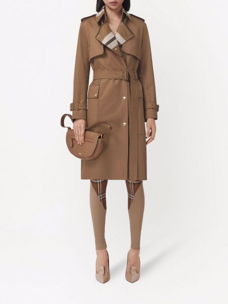 Trench à rayures Burberry marron