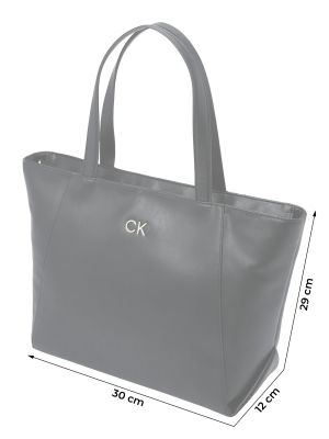 Τσάντα shopper Calvin Klein μαύρο