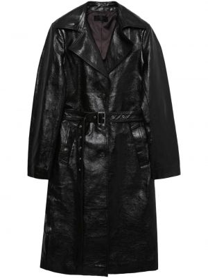 Kožený kabát Helmut Lang