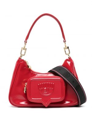 Чанта за ръка Chiara Ferragni червено