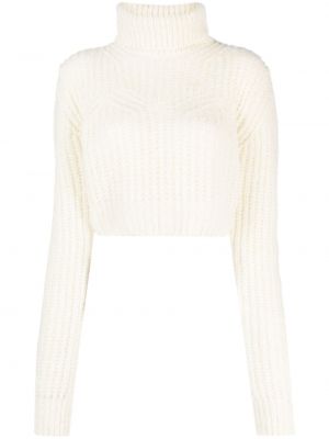 Pletený sveter Dsquared2 biela
