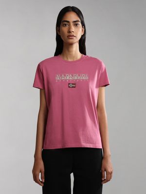 Koszulka Napapijri różowa