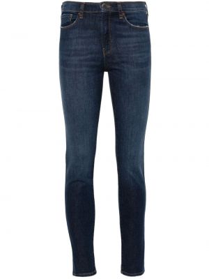 Kõrge vöökohaga kitsa lõikega teksapüksid Emporio Armani