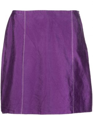 Mini sijonas Prada Pre-owned violetinė