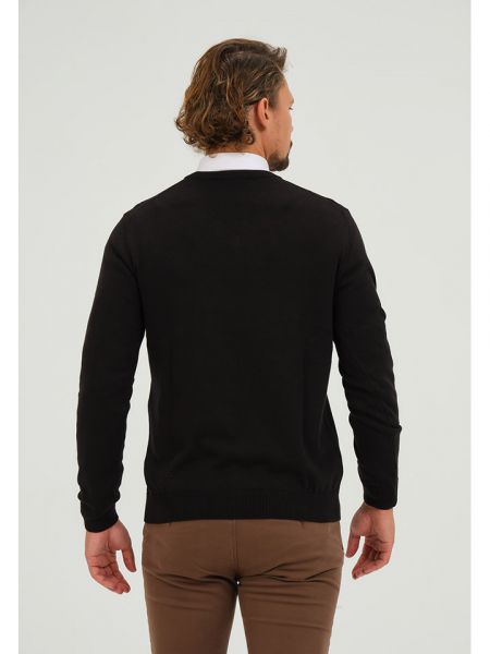 Пуловер Giorgio Di Mare черный