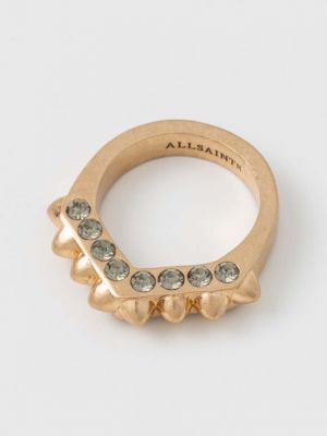 Prsten Allsaints zlatna